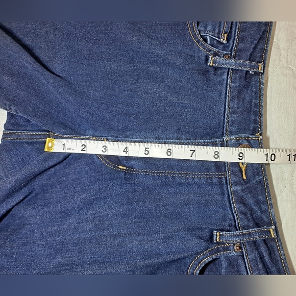 Levi's 712 Slim Stretch Jeans Men's 32x32 actual size 36x31 Blue Denim 5-Pkt. - Picture 11 of 12